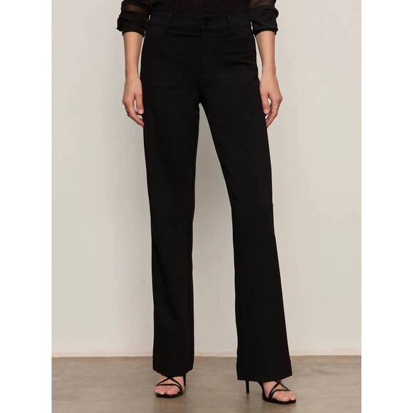 SANCTUARY Pants - NEW SANCTUARY marine ponte pant in black